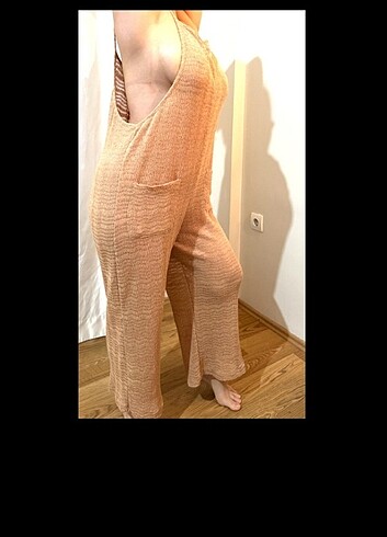 s Beden camel Renk Zara tulum