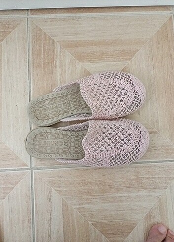 Hasır terlik - Görsel 2