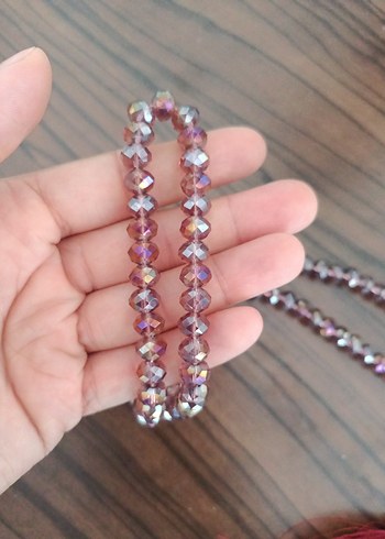 Bordo Bohem Erkek Tesbih Boncukları - Görsel 3