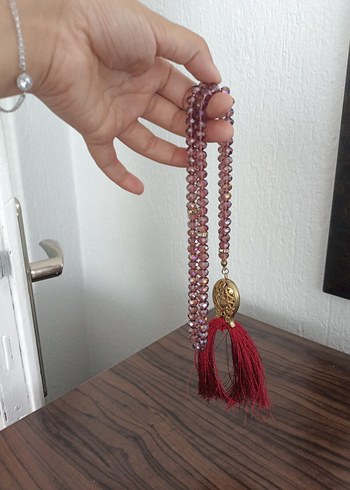 Bordo Bohem Erkek Tesbih Boncukları - Görsel 4