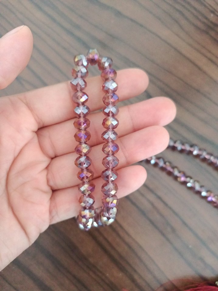 Bordo Bohem Erkek Tesbih Boncukları - Görsel 3