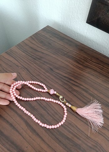 Pembe Minimalist Erkek Tesbih - Görsel 3