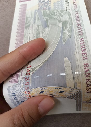 Beden Vintage 1 Yeni Türk Lirası Hediyelik