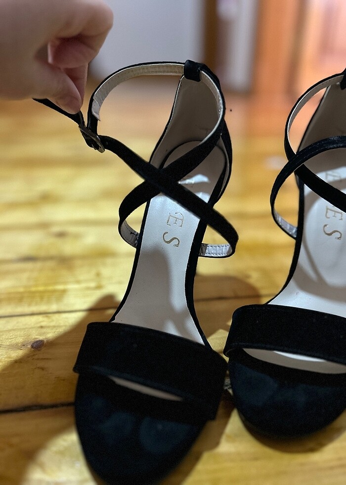 Siyah toplu ayakkabı - Görsel 3