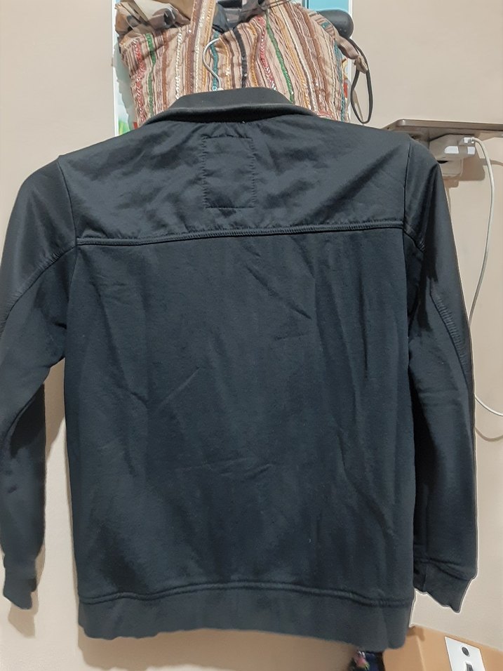 LCW Siyah Erkek Çocuk Fermuarlı Ceket - Görsel 2