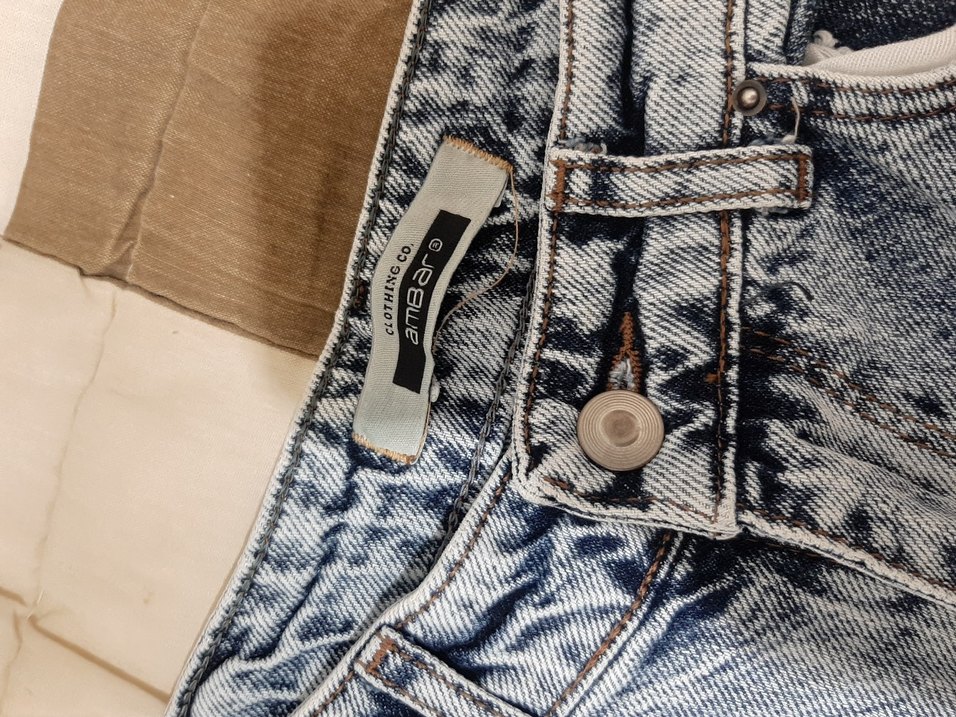 Kadın Gri Bol Kesim Denim Jean - Görsel 5