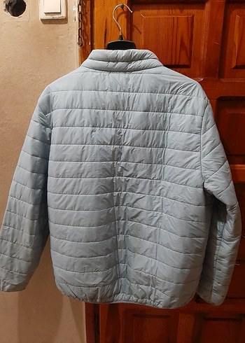 bebek mavisi Fermuarlı Kadın Ceket - Görsel 2