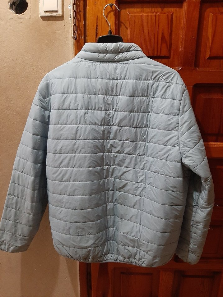 bebek mavisi Fermuarlı Kadın Ceket - Görsel 2