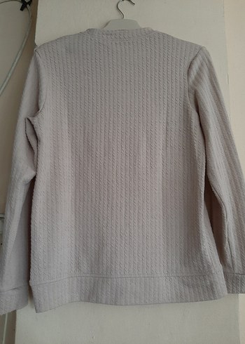 açık pembe  Kadın Uzun Kollu - Görsel 3