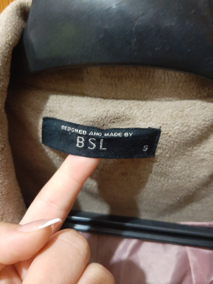 Bej Kadın Süet Midi Blazer - Görsel 3