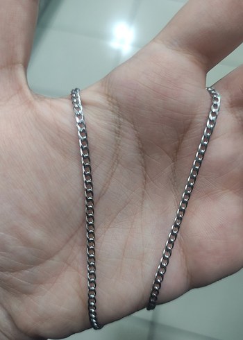 Çelik zincir kolye - Görsel 7