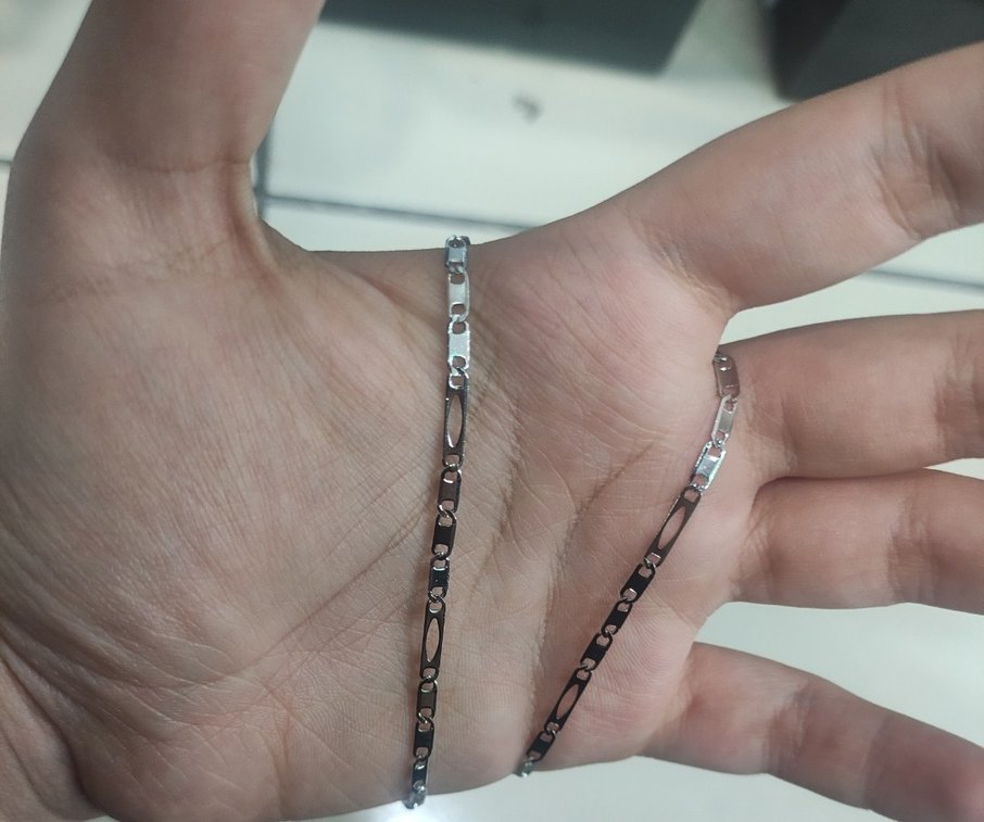 Çelik zincir kolye - Görsel 5