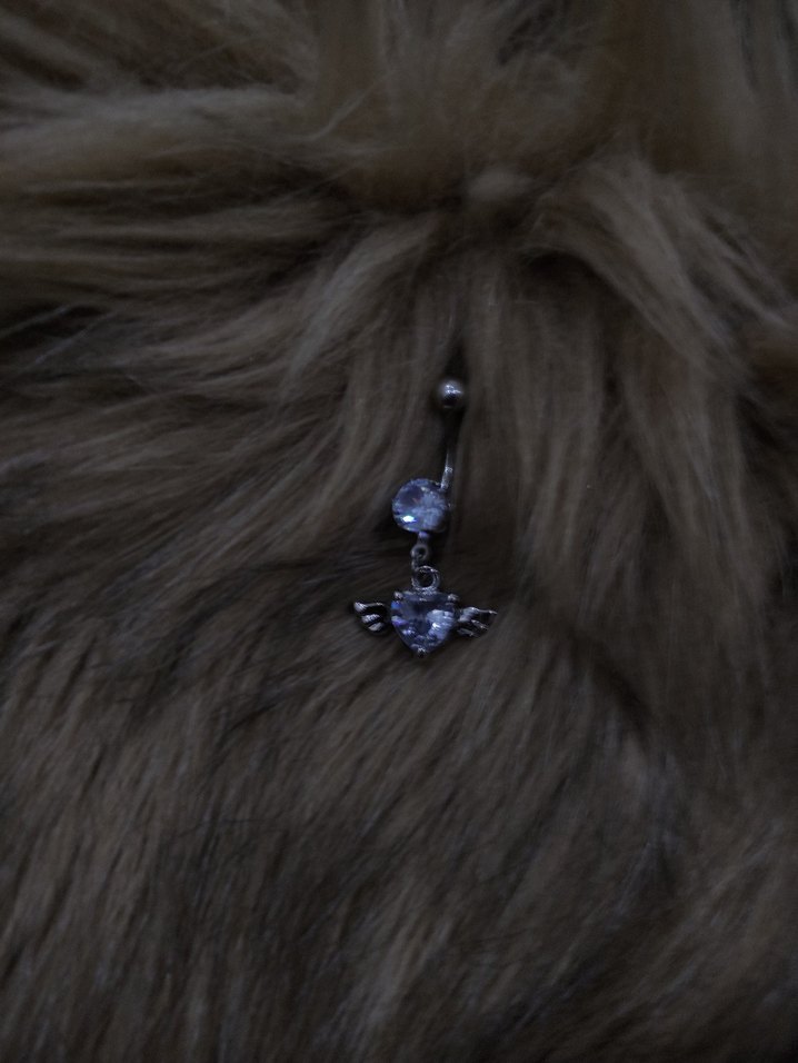 Çelik göbek piercing - Görsel 2