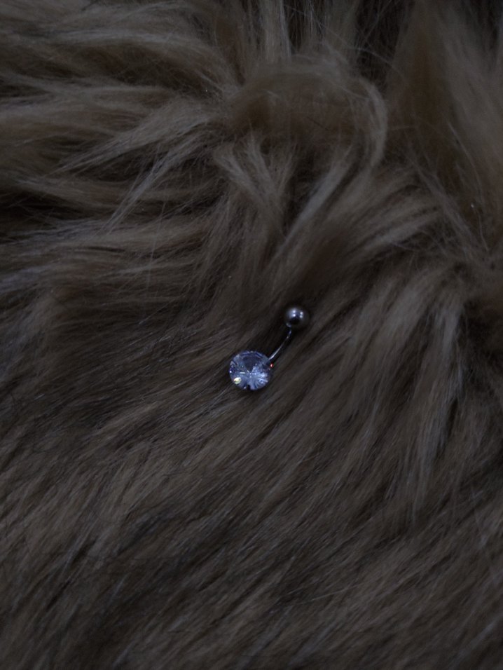 Çelik göbek piercing - Görsel 2