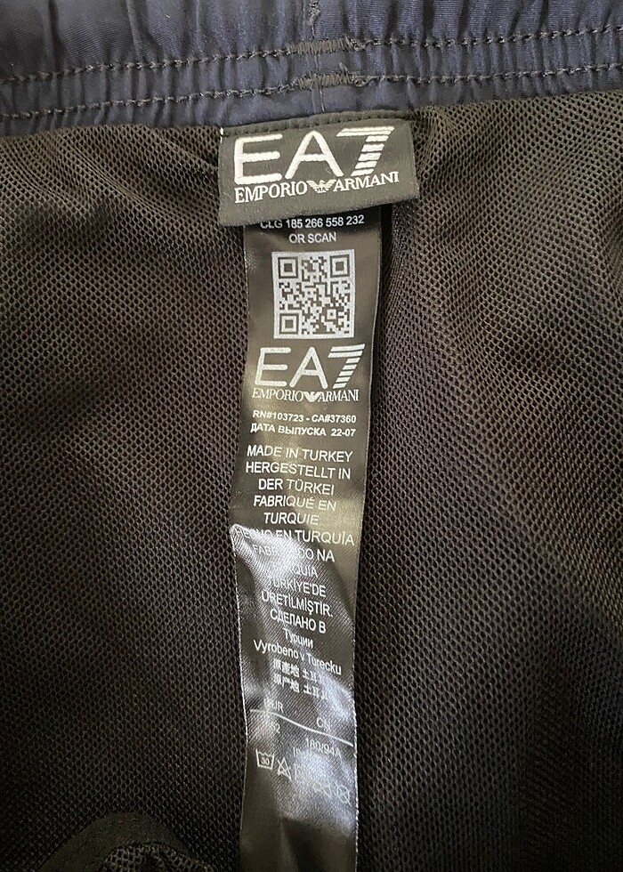 Orjinal EA7 deniz şortu - Görsel 5