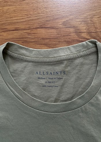 Allsaints slim fit tişört - Görsel 6
