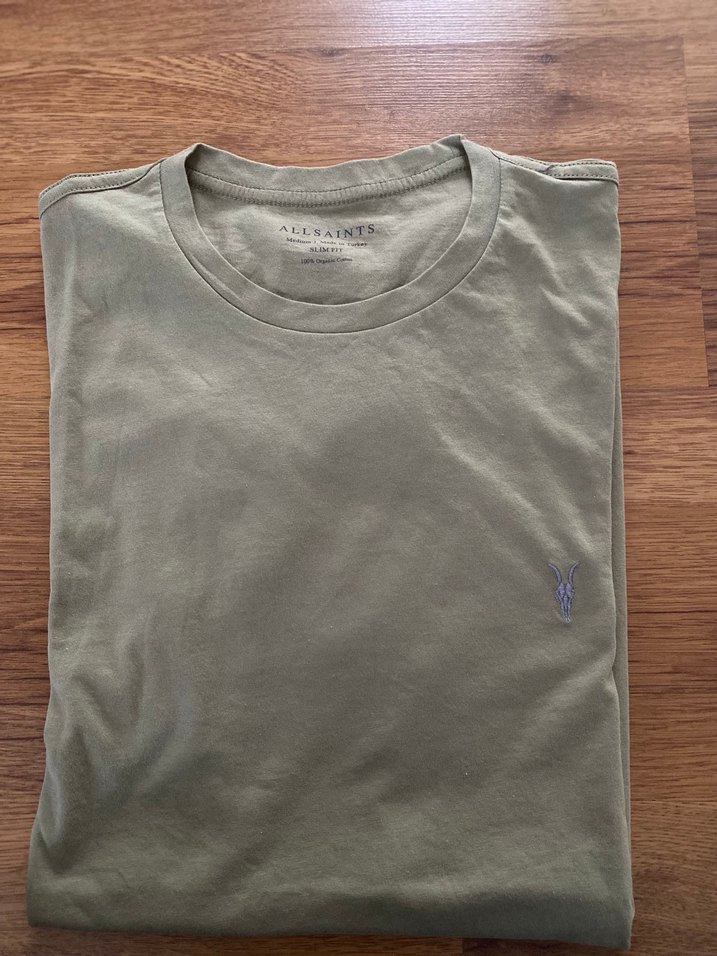 Allsaints slim fit tişört - Görsel 3