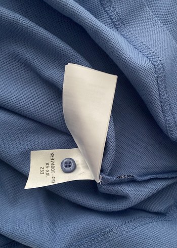 Nautica uzun kol poloyaka tişört - Görsel 4