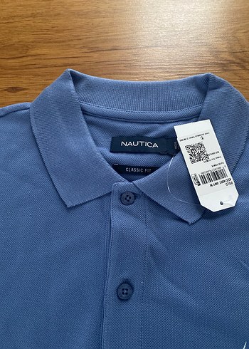 Nautica uzun kol poloyaka tişört - Görsel 6