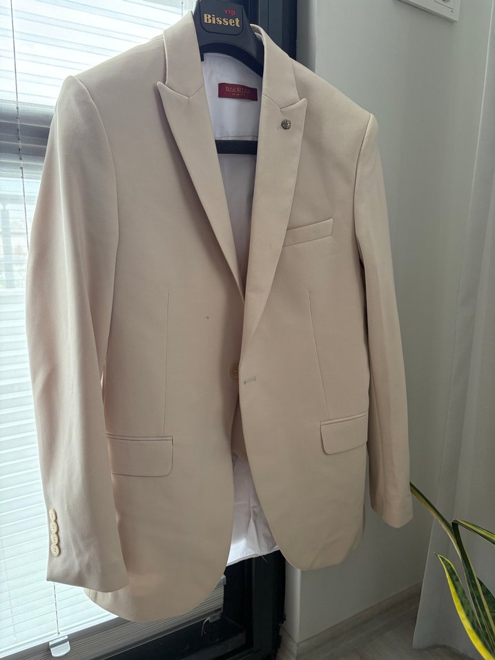 Yelek Gömlek Ceket Takım - Görsel 4