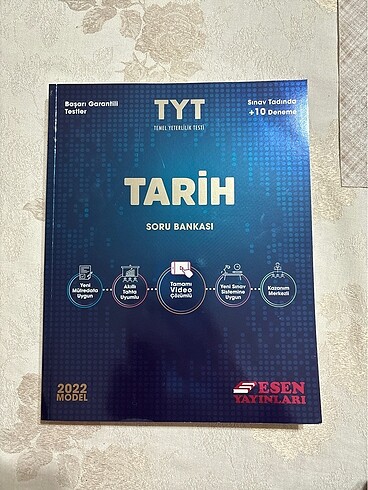 TYT Tarih Esen Yayınları Soru Bankası