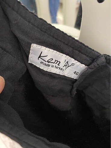 xxl Beden siyah Renk Siyah Küpürlü Etek