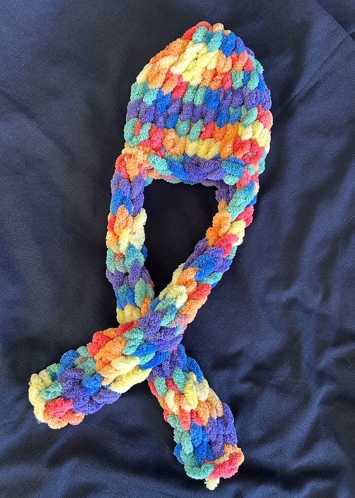 Puffy atkılı bere çocuk takımı - Görsel 3