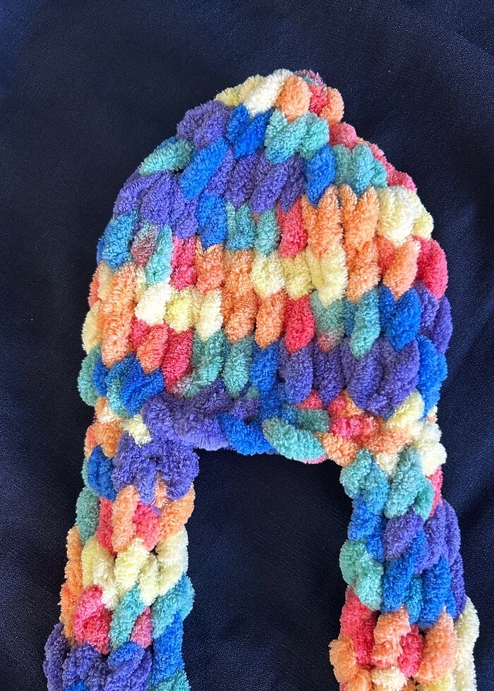 Puffy atkılı bere çocuk takımı - Görsel 4