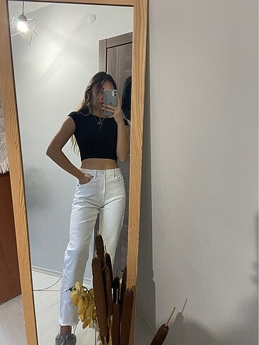 Zara straight jean& Dilvin kazak