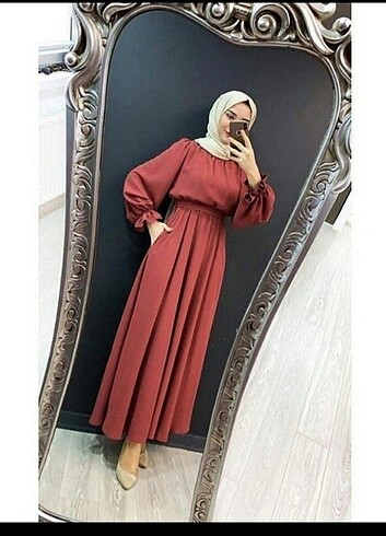 Tesettür abiye elbise 