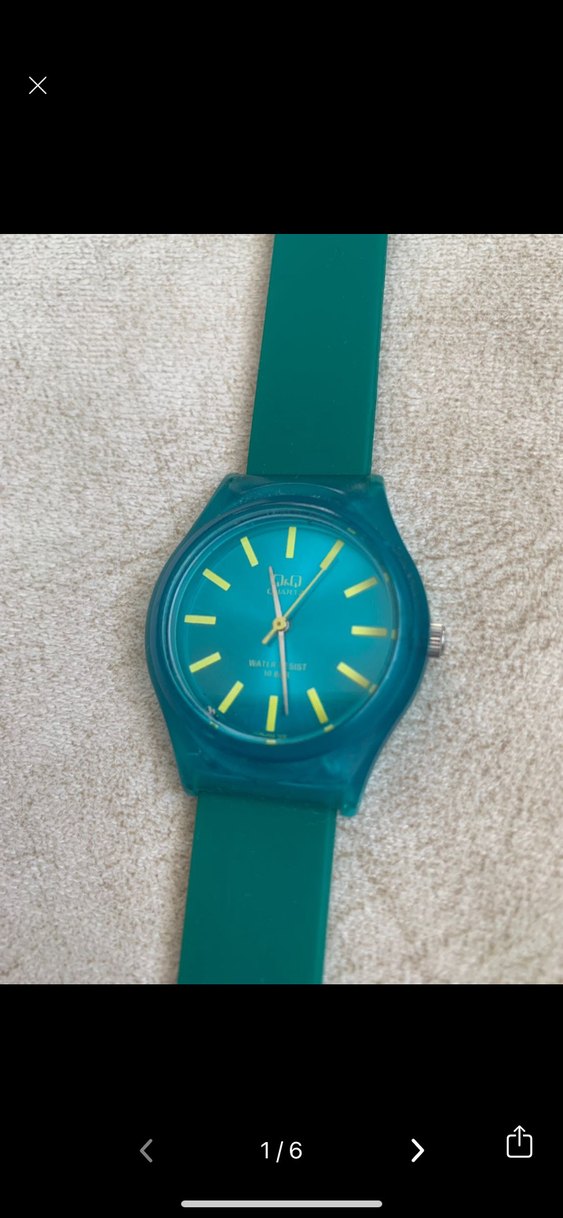 Turkuaz Minimalist Kadın Kol Saati - Görsel 2