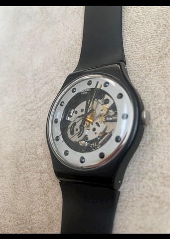 Swatch Kadın Siyah Vintage Saat - Görsel 2