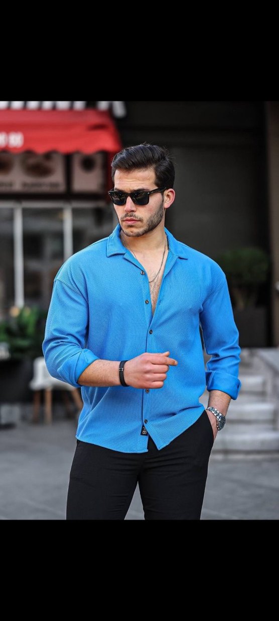 Fitilli Ottoman Kumaş Gömlek Adet Fiyatı - Görsel 5