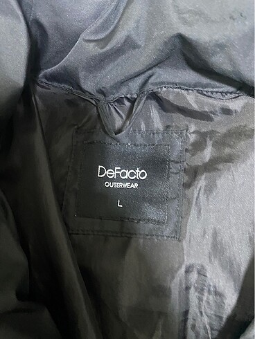 Defacto Siyah mont
