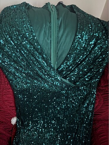 By saygı marka pul payet abiye - Görsel 3