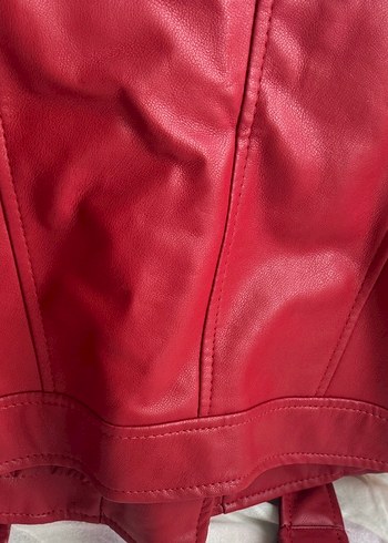 Stradivarius kadın deri ceket - Görsel 4