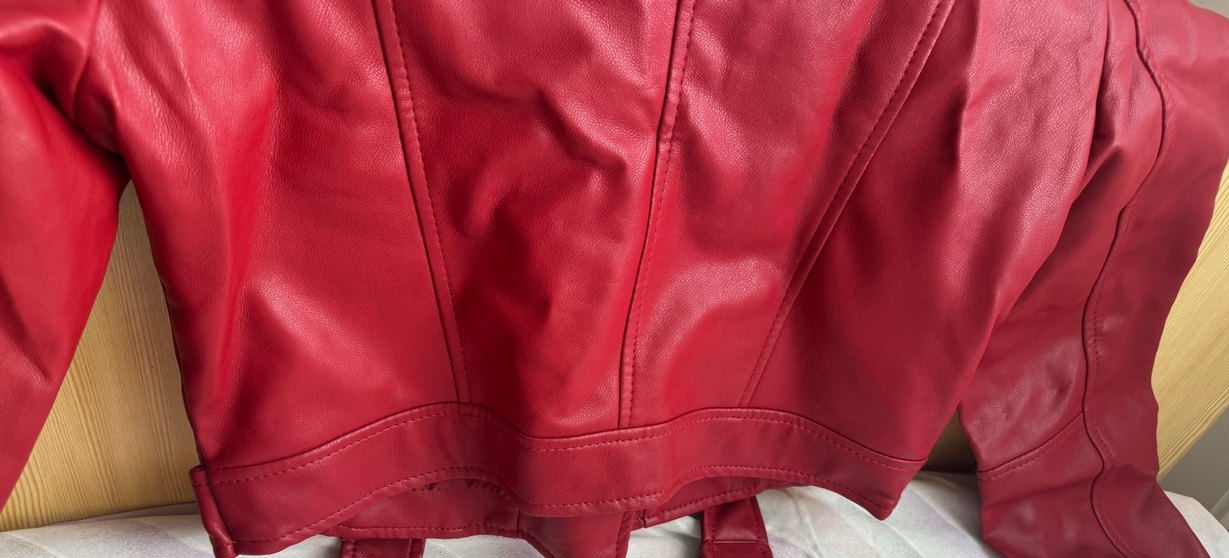 Stradivarius kadın deri ceket - Görsel 4