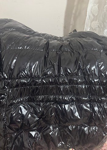 Siyah Kadın Mont - Görsel 3