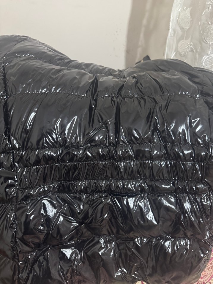 Siyah Kadın Mont - Görsel 3