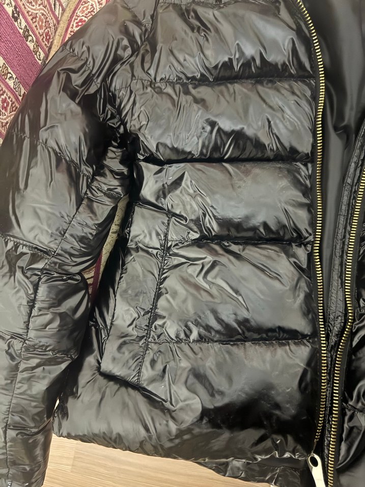 Siyah Kadın Mont - Görsel 5