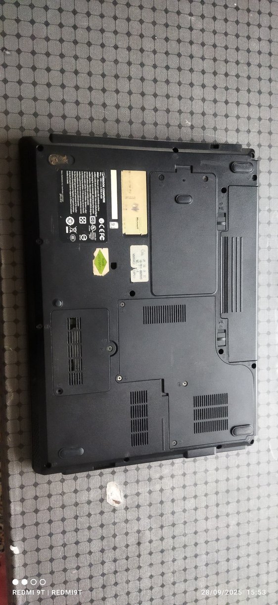Siyah Laptop, Intel Pentium CPU, 2.16 GHz - Görsel 5