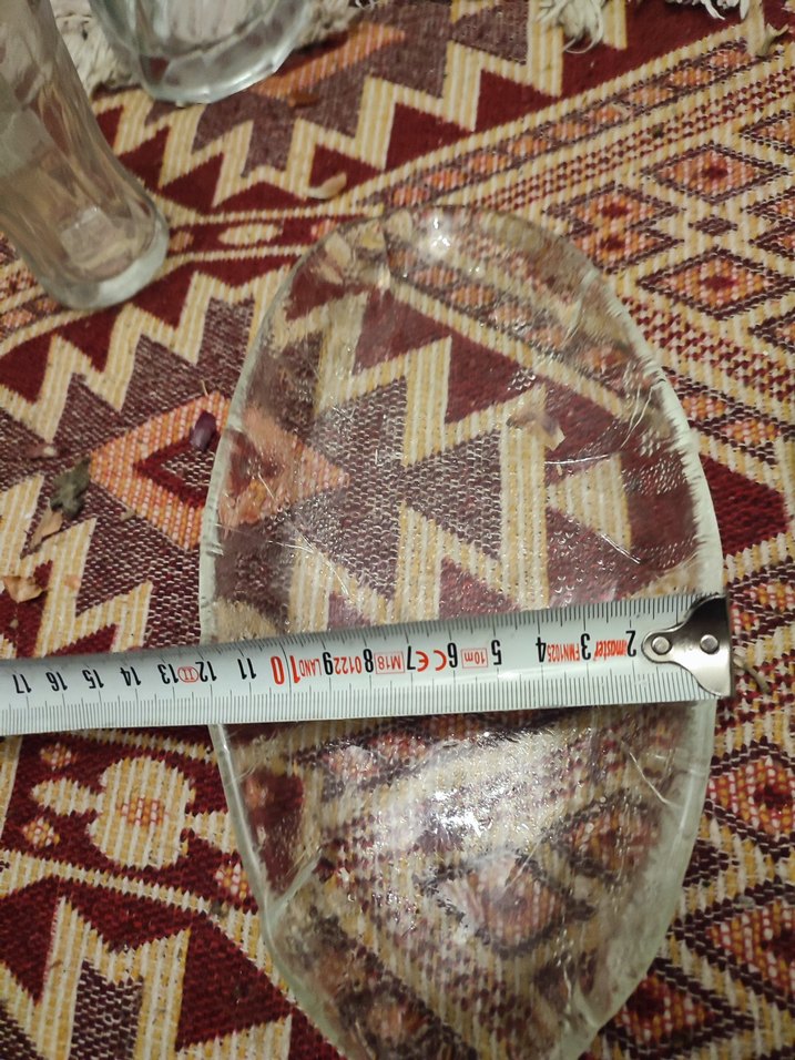 Şeffaf Cam piyaz ve salata tabagi - Görsel 2