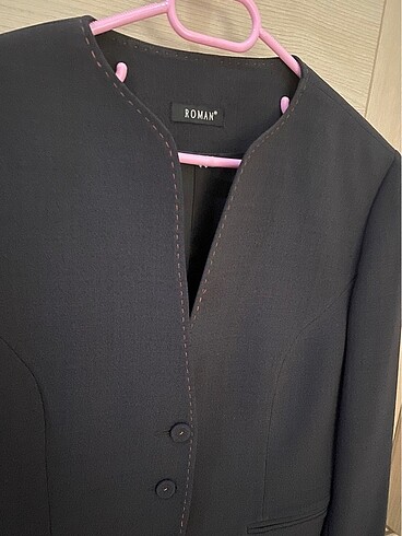 Roman Bayan Siyah Ceket - Görsel 2