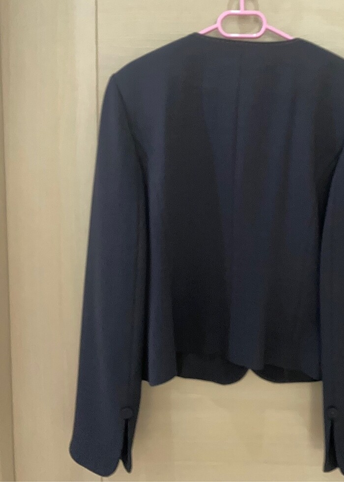 Roman Bayan Siyah Ceket - Görsel 4