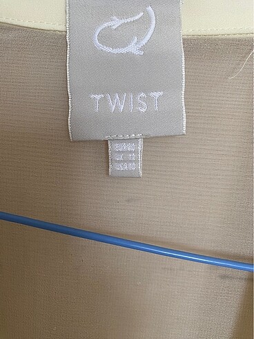 Twist Twist Şifon Ekru Ceket