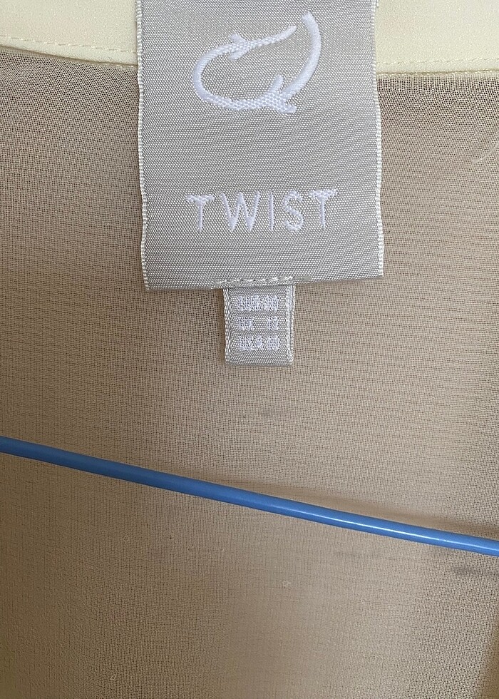 Twist Şifon Ekru Ceket - Görsel 2