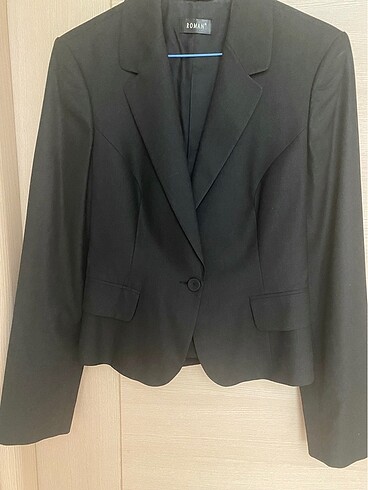 Roman Marka Siyah Ceket - Görsel 6