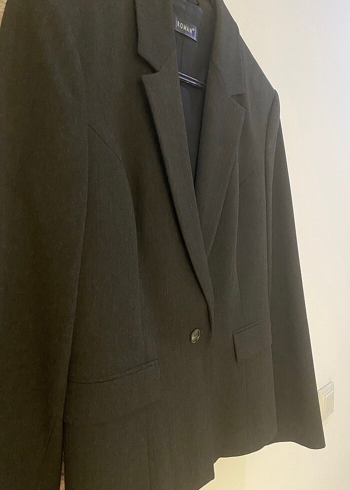 Roman Antrasit Ceket - Görsel 2