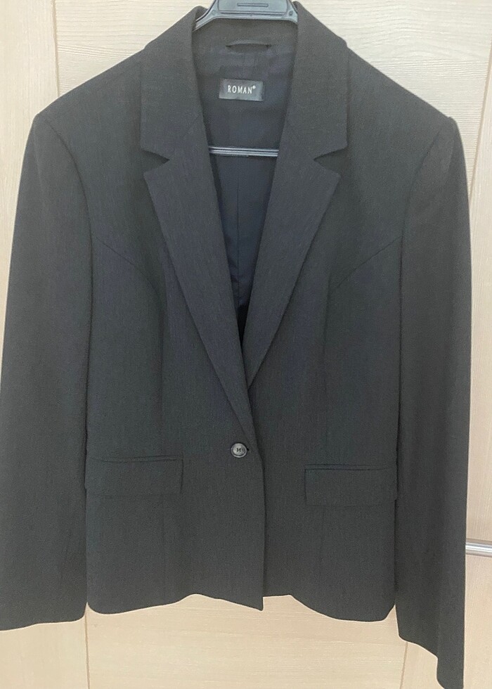 Roman Antrasit Ceket - Görsel 4