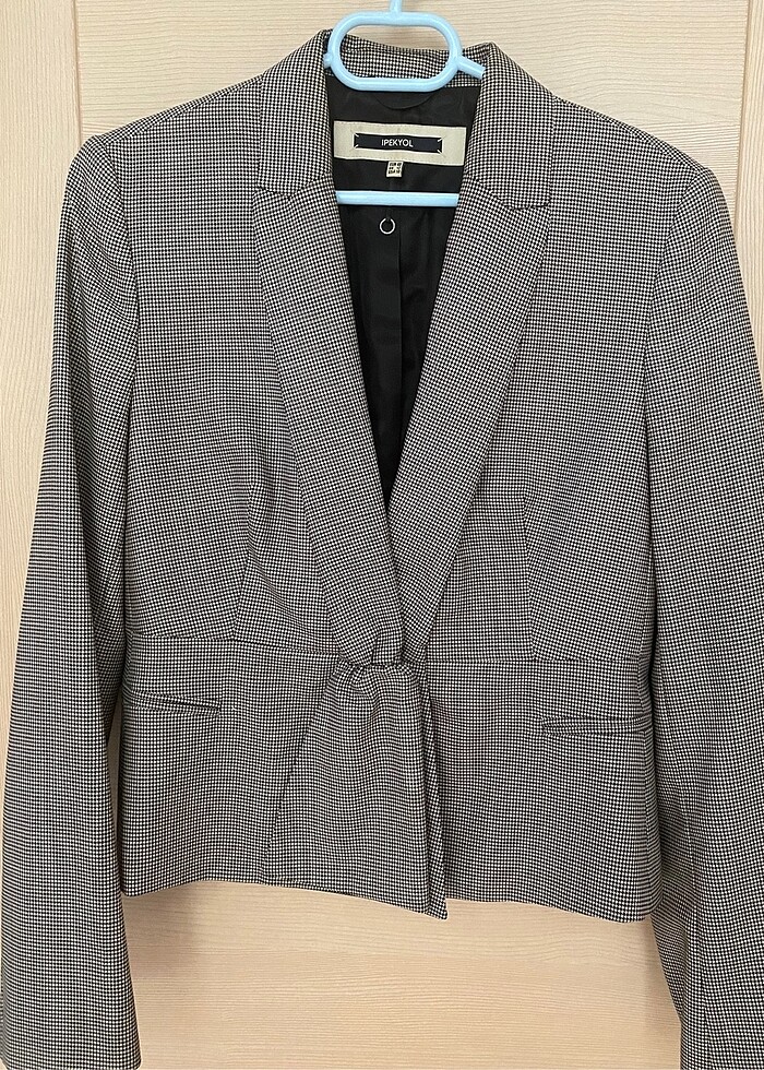 İpekyol ekoseli ceket - Görsel 2